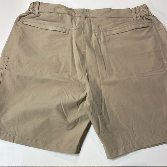 Willit Womens Tan Cargo Stretch Shorts Sz L - Picture 4 of 10